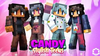Thumbnail of the Minecraft Bedrock Marketplace product Candy Stylish Teens created by UnderBlocks Studios.