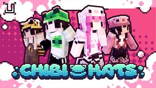 Thumbnail of the Minecraft Bedrock Marketplace product Chibi Hats created by UnderBlocks Studios.