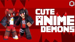 Thumbnail of the Minecraft Bedrock Marketplace product Cute Anime Demons created by UnderBlocks Studios.