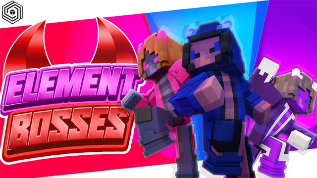 Thumbnail of the Minecraft Bedrock Marketplace product Element Bosses created by UnderBlocks Studios.