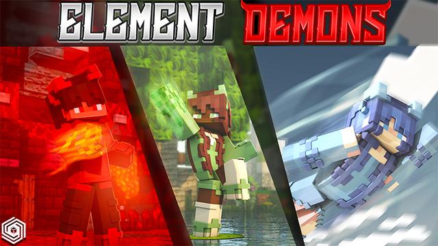 Thumbnail of the Minecraft Bedrock Marketplace product Element Demons created by UnderBlocks Studios.
