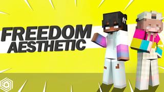 Thumbnail of the Minecraft Bedrock Marketplace product Freedom Aesthetic created by UnderBlocks Studios.