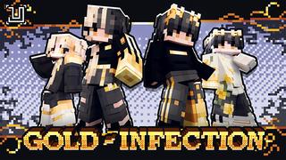 Thumbnail of the Minecraft Bedrock Marketplace product Gold Infection created by UnderBlocks Studios.