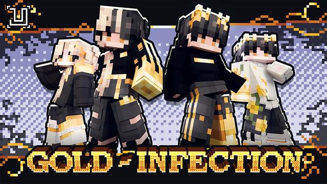 Thumbnail of the Minecraft Bedrock Marketplace product Gold Infection created by UnderBlocks Studios.