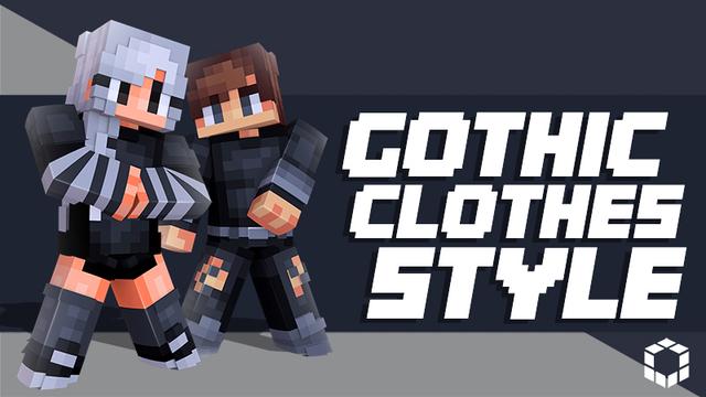 Thumbnail of the Minecraft Bedrock Marketplace product Gothic Clothes Style created by UnderBlocks Studios.