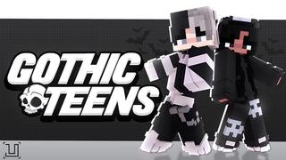 Thumbnail of the Minecraft Bedrock Marketplace product Gothic Teens created by UnderBlocks Studios.