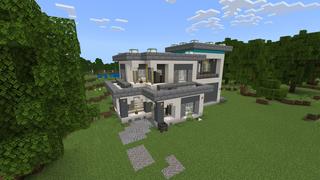 Screenshot of the Minecraft Bedrock Marketplace product House Secret Bunker created by UnderBlocks Studios.