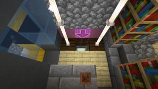 Screenshot of the Minecraft Bedrock Marketplace product House Secret Bunker created by UnderBlocks Studios.