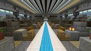 Screenshot of the Minecraft Bedrock Marketplace product House Secret Bunker created by UnderBlocks Studios.