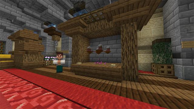 Screenshot of the Minecraft Bedrock Marketplace product Lucky Wars created by UnderBlocks Studios.