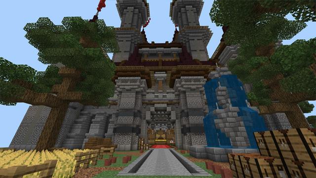 Screenshot of the Minecraft Bedrock Marketplace product Lucky Wars created by UnderBlocks Studios.