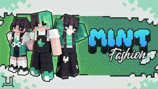 Thumbnail of the Minecraft Bedrock Marketplace product Mint Fashion created by UnderBlocks Studios.