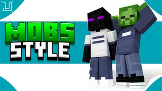 Thumbnail of the Minecraft Bedrock Marketplace product Mobs Style created by UnderBlocks Studios.