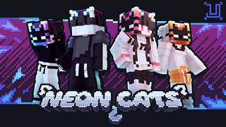 Thumbnail of the Minecraft Bedrock Marketplace product Neon Cats created by UnderBlocks Studios.