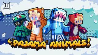 Thumbnail of the Minecraft Bedrock Marketplace product Pajama Animals created by UnderBlocks Studios.