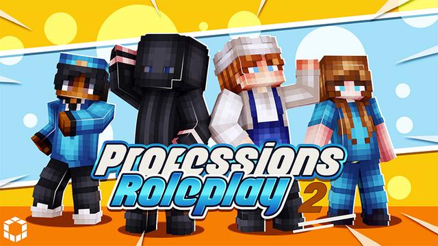 Thumbnail of the Minecraft Bedrock Marketplace product Professions Roleplay 2 created by UnderBlocks Studios.