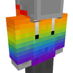 Thumbnail of the Minecraft Bedrock Marketplace product Rainbow sweatshirt created by UnderBlocks Studios.