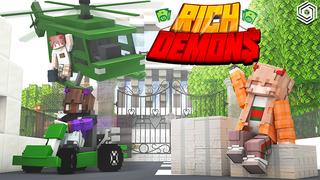 Thumbnail of the Minecraft Bedrock Marketplace product Rich Demons created by UnderBlocks Studios.
