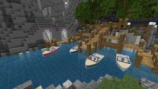 Screenshot of the Minecraft Bedrock Marketplace product Rich Life Mansion created by UnderBlocks Studios.