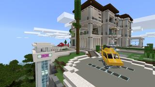 Screenshot of the Minecraft Bedrock Marketplace product Rich Life Mansion created by UnderBlocks Studios.