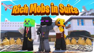 Thumbnail of the Minecraft Bedrock Marketplace product Rich Mobs in suits created by UnderBlocks Studios.
