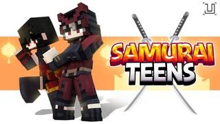 Thumbnail of the Minecraft Bedrock Marketplace product Samurai Teens created by UnderBlocks Studios.