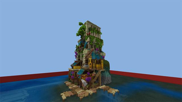 Screenshot of the Minecraft Bedrock Marketplace product Scape in 60 minutes created by UnderBlocks Studios.