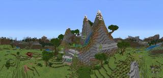 Panorama of the Minecraft Bedrock Marketplace product Secret Battle Bunker created by UnderBlocks Studios.
