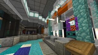 Screenshot of the Minecraft Bedrock Marketplace product Secret Battle Bunker created by UnderBlocks Studios.
