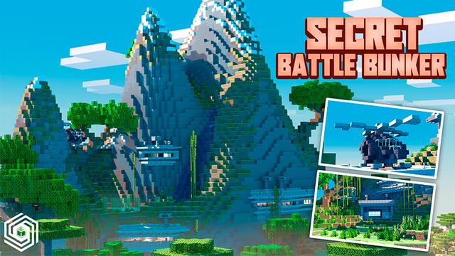 Thumbnail of the Minecraft Bedrock Marketplace product Secret Battle Bunker created by UnderBlocks Studios.