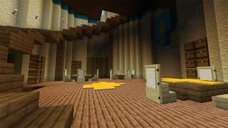 Screenshot of the Minecraft Bedrock Marketplace product Secret Desert Refuge created by UnderBlocks Studios.