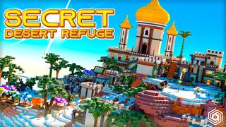 Thumbnail of the Minecraft Bedrock Marketplace product Refuge secret dans le désert created by UnderBlocks Studios.