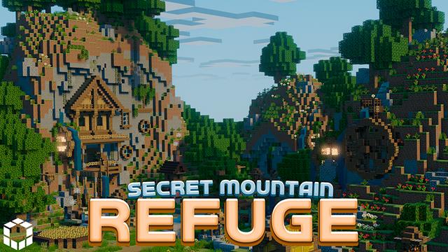 Thumbnail of the Minecraft Bedrock Marketplace product Secret Mountain Refuge created by UnderBlocks Studios.