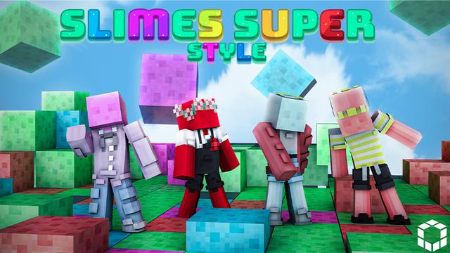 Thumbnail of the Minecraft Bedrock Marketplace product Slime Super Style created by UnderBlocks Studios.