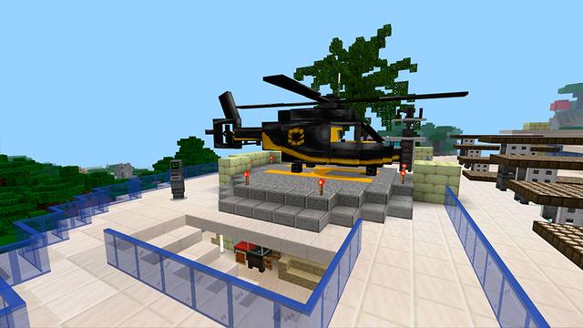 Screenshot of the Minecraft Bedrock Marketplace product Super Rich Mansion created by UnderBlocks Studios.