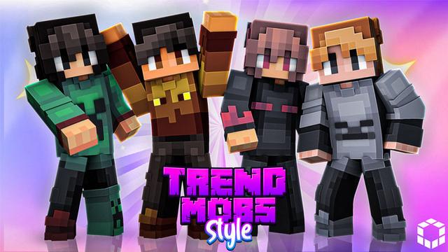 Thumbnail of the Minecraft Bedrock Marketplace product Trend Mobs Style created by UnderBlocks Studios.