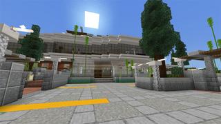 Screenshot of the Minecraft Bedrock Marketplace product Trend Rich Mansion created by UnderBlocks Studios.