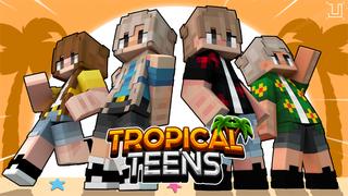 Thumbnail of the Minecraft Bedrock Marketplace product Tropical Teens created by UnderBlocks Studios.