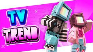 Thumbnail of the Minecraft Bedrock Marketplace product TV Trend created by UnderBlocks Studios.
