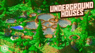 Thumbnail of the Minecraft Bedrock Marketplace product Maisons souterraines created by UnderBlocks Studios.