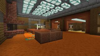 Screenshot of the Minecraft Bedrock Marketplace product Underground Rich Bunker created by UnderBlocks Studios.