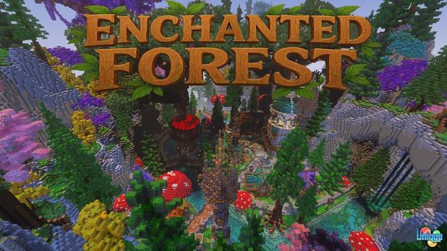 Thumbnail of the Minecraft Bedrock Marketplace product Forêt enchantée created by Unique Arts.
