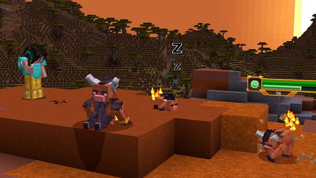 Screenshot of the Minecraft Bedrock Marketplace product Buddies created by Unlinked.