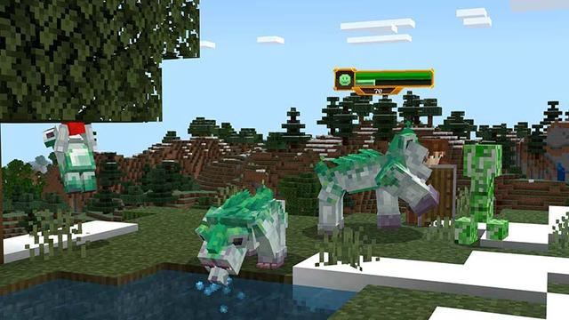 Screenshot of the Minecraft Bedrock Marketplace product Buddies created by Unlinked.