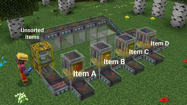 Screenshot of the Minecraft Bedrock Marketplace product Factory created by Unlinked.