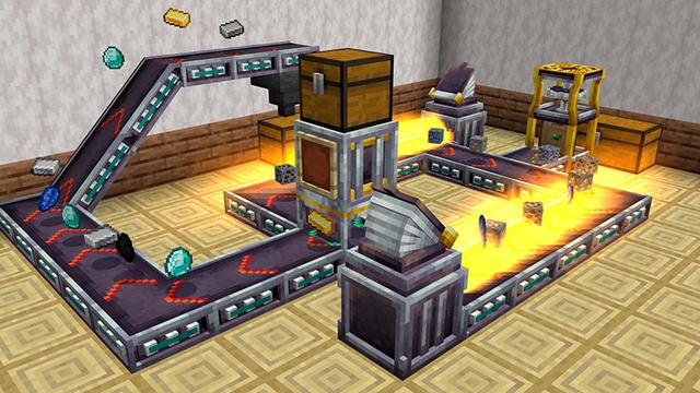 Screenshot of the Minecraft Bedrock Marketplace product Factory created by Unlinked.