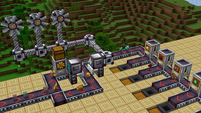 Screenshot of the Minecraft Bedrock Marketplace product Factory created by Unlinked.