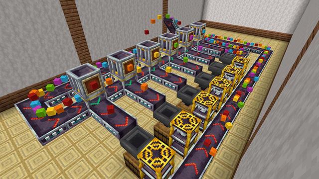 Screenshot of the Minecraft Bedrock Marketplace product Factory created by Unlinked.