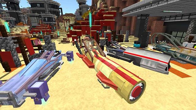 Screenshot of the Minecraft Bedrock Marketplace product Nebula created by Unlinked.