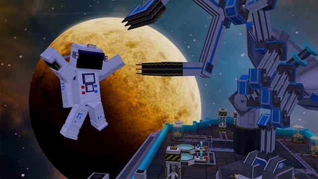 Screenshot of the Minecraft Bedrock Marketplace product Nebula created by Unlinked.